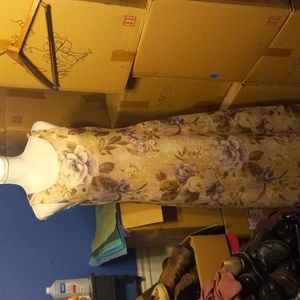 Dress Barn floral maxi dress